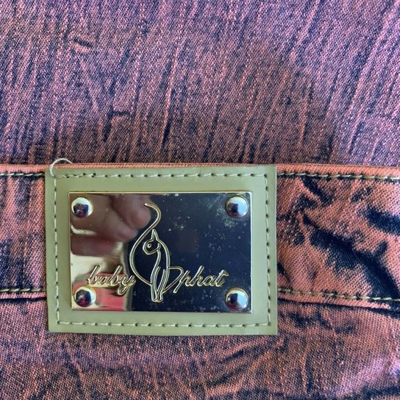 BABY PHAT SZ 5 Rusty Dye  Back To School Pants - Picture 4 of 4